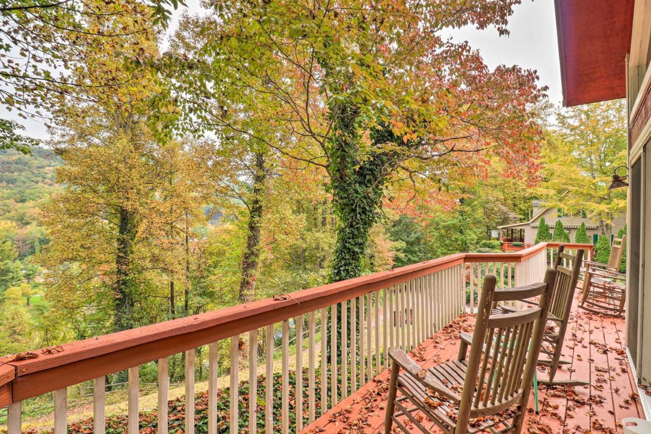 Rustic Red Cabin With Deck In Maggie Valley Club! Εξωτερικό φωτογραφία
